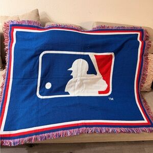 Northwest Red and Blue MLB Throw Blanket